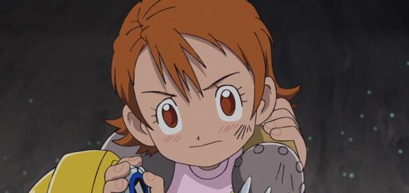 新数码宝贝:太一和素娜火山之行,凤凰兽终于登场了!