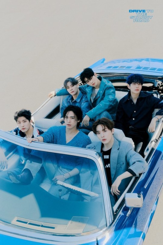 韩国男团astro公布新专辑完全体宣传照