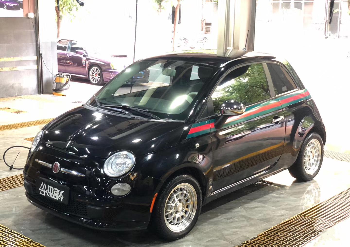 可爱的米老鼠菲亚特500改装分享