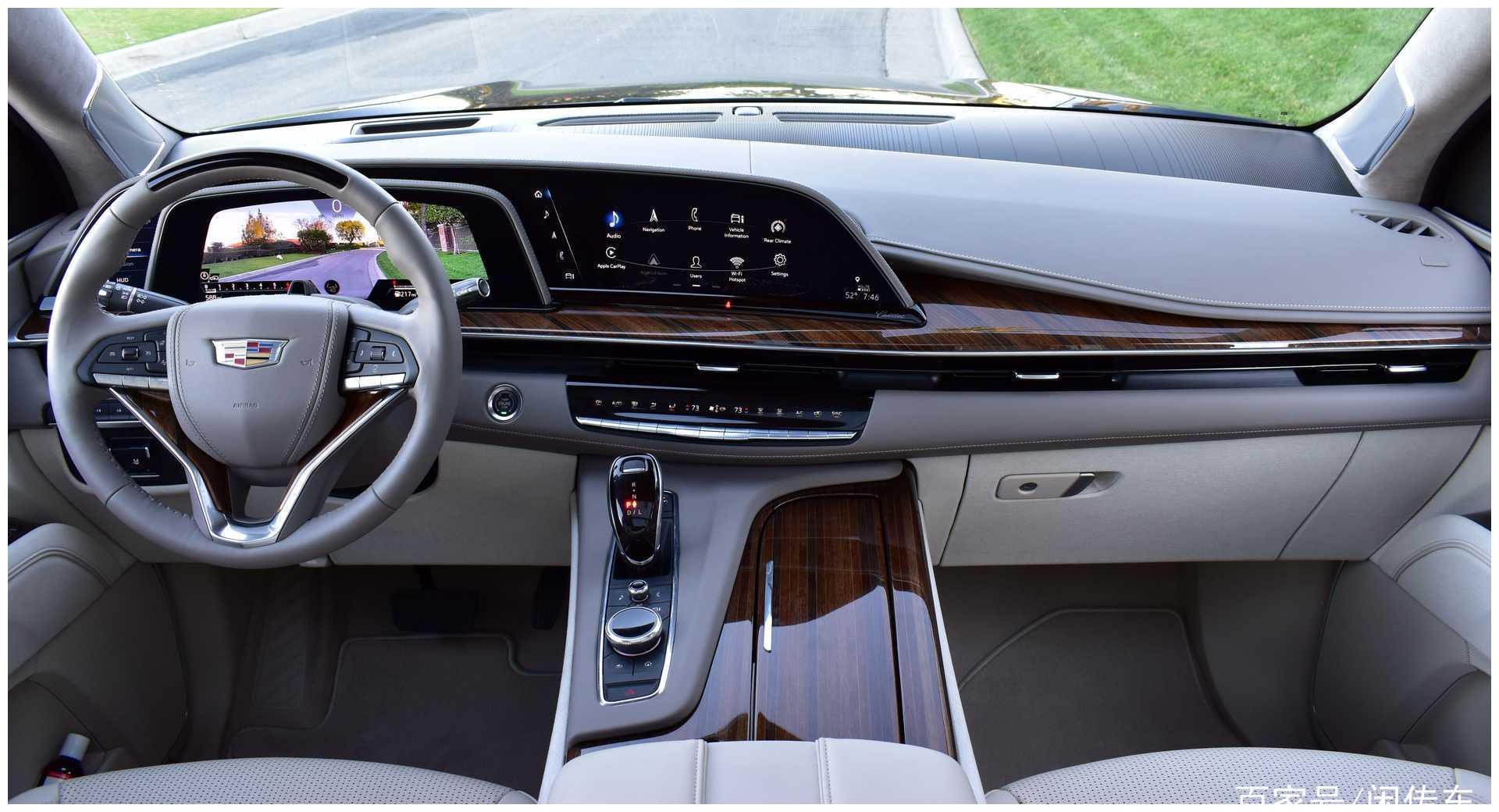 内饰大屏闪耀夺目,全新一代凯迪拉克凯雷德大量实拍图发布__财经头条