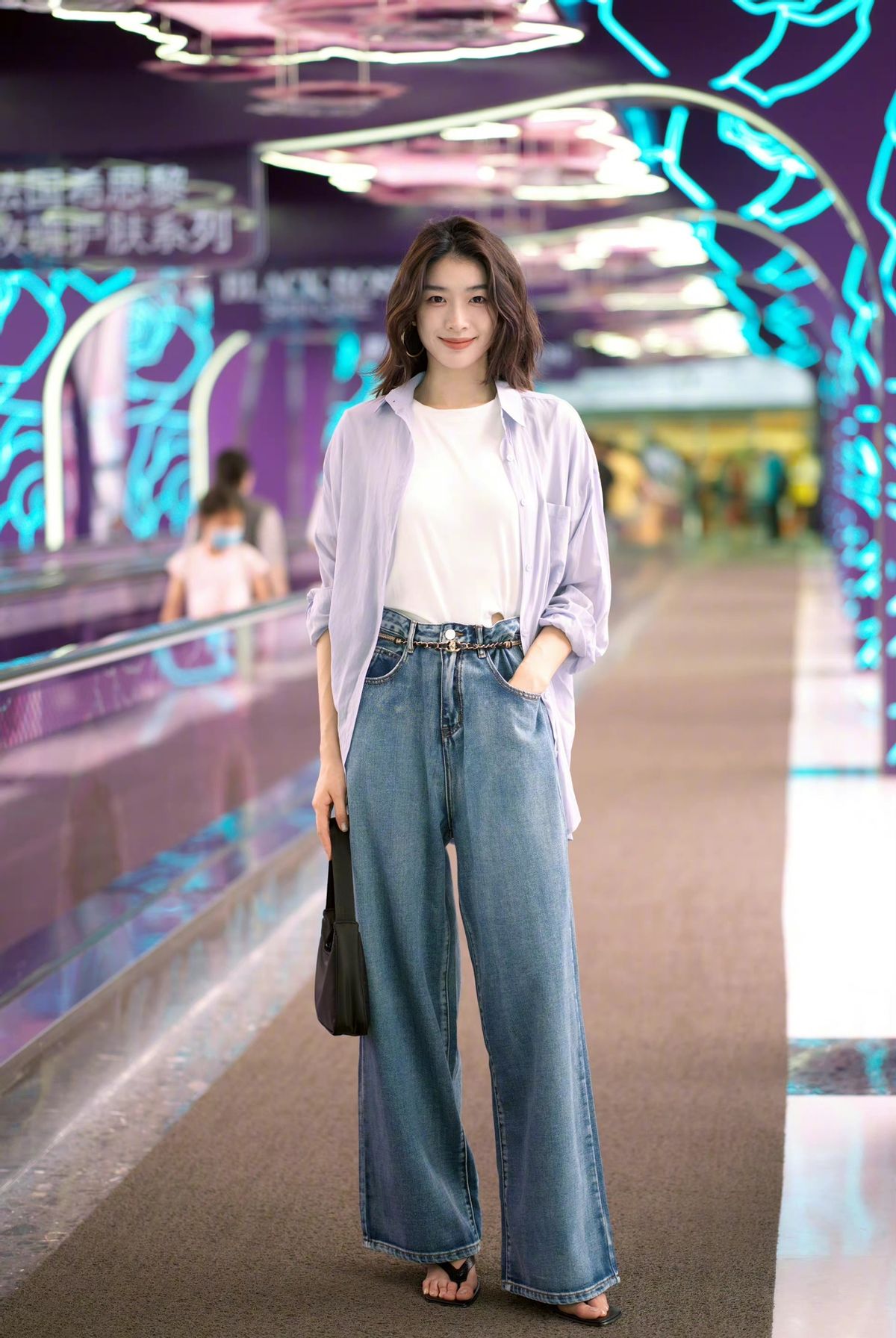 一,衬衫 阔腿裤