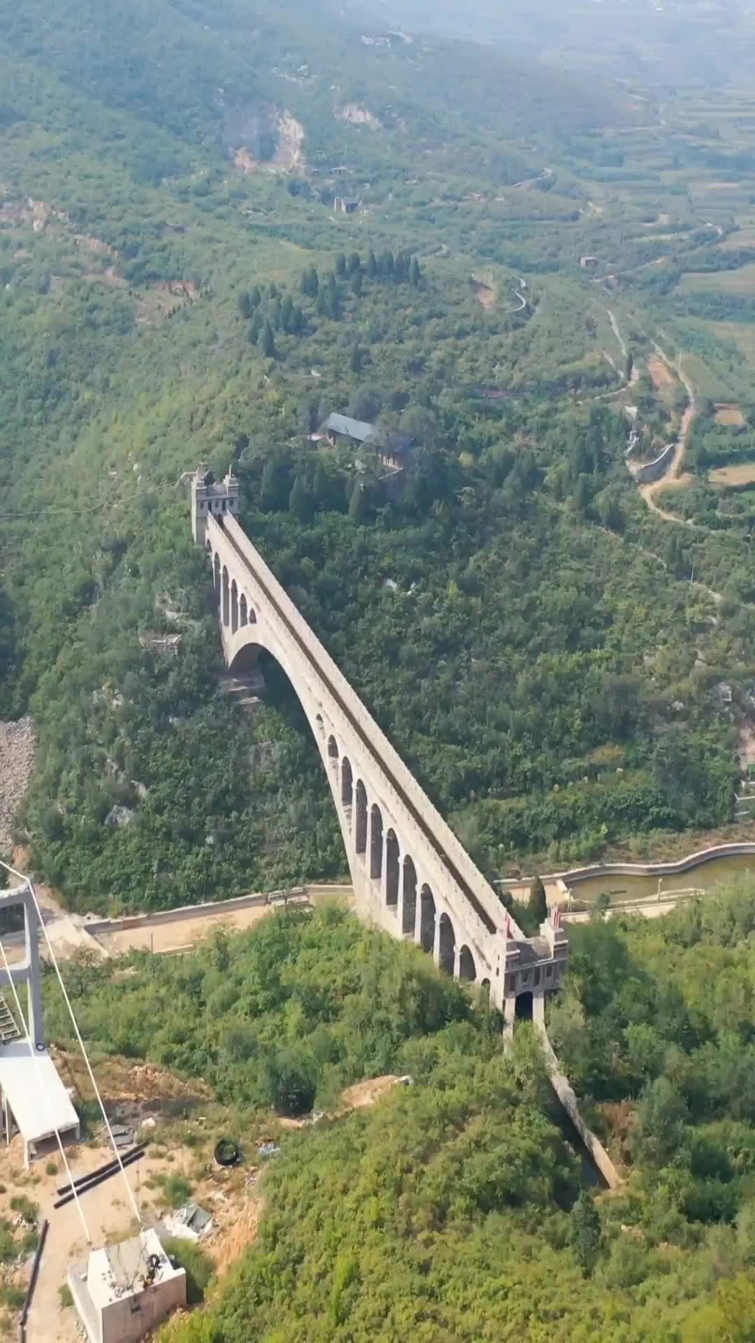 太行大渡槽旱时灌溉涝时泄洪工农业用水做出历史性贡献