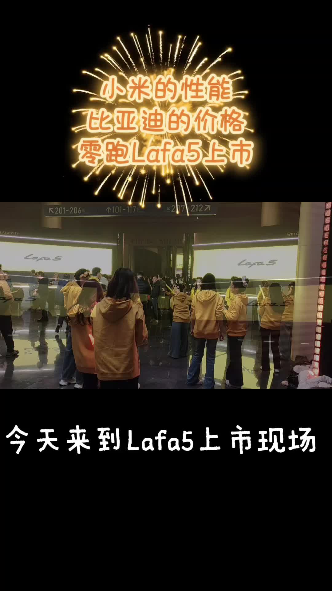 小米的性能比亚迪的价格零跑Lafa5上市