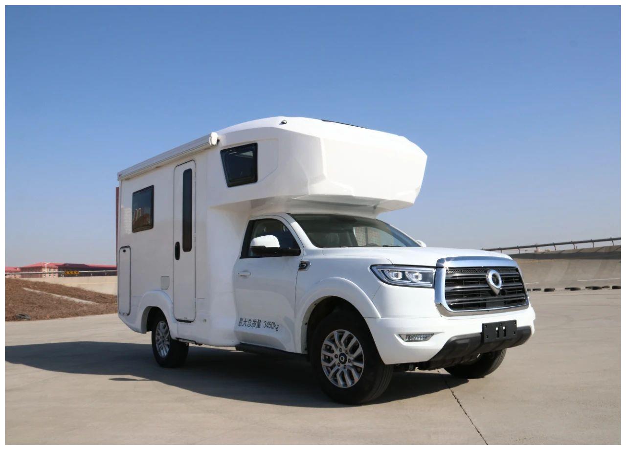 长城炮房车首款即将上市底盘四驱配自动挡旅居越野两不耽误