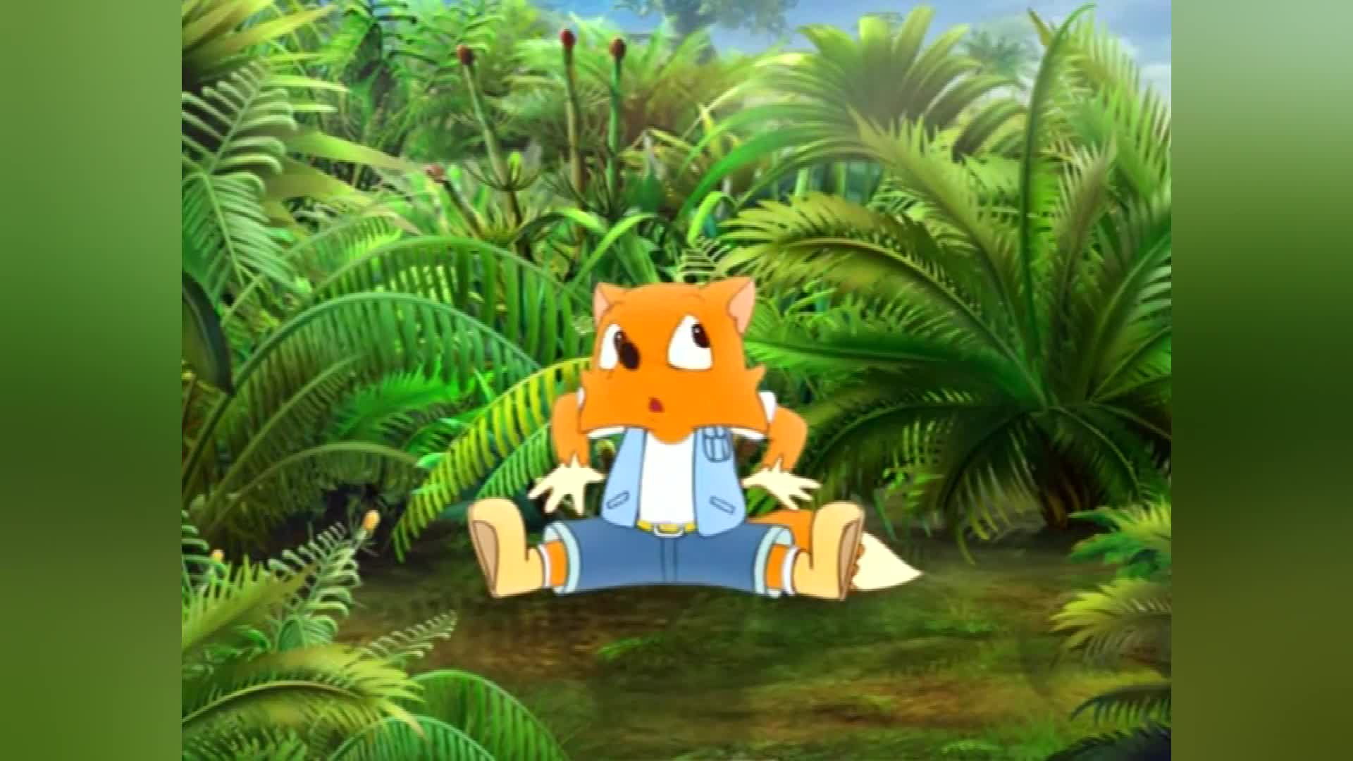 蓝猫淘气:菲菲取走感应器,彻底激怒三角龙,这下跑不掉了