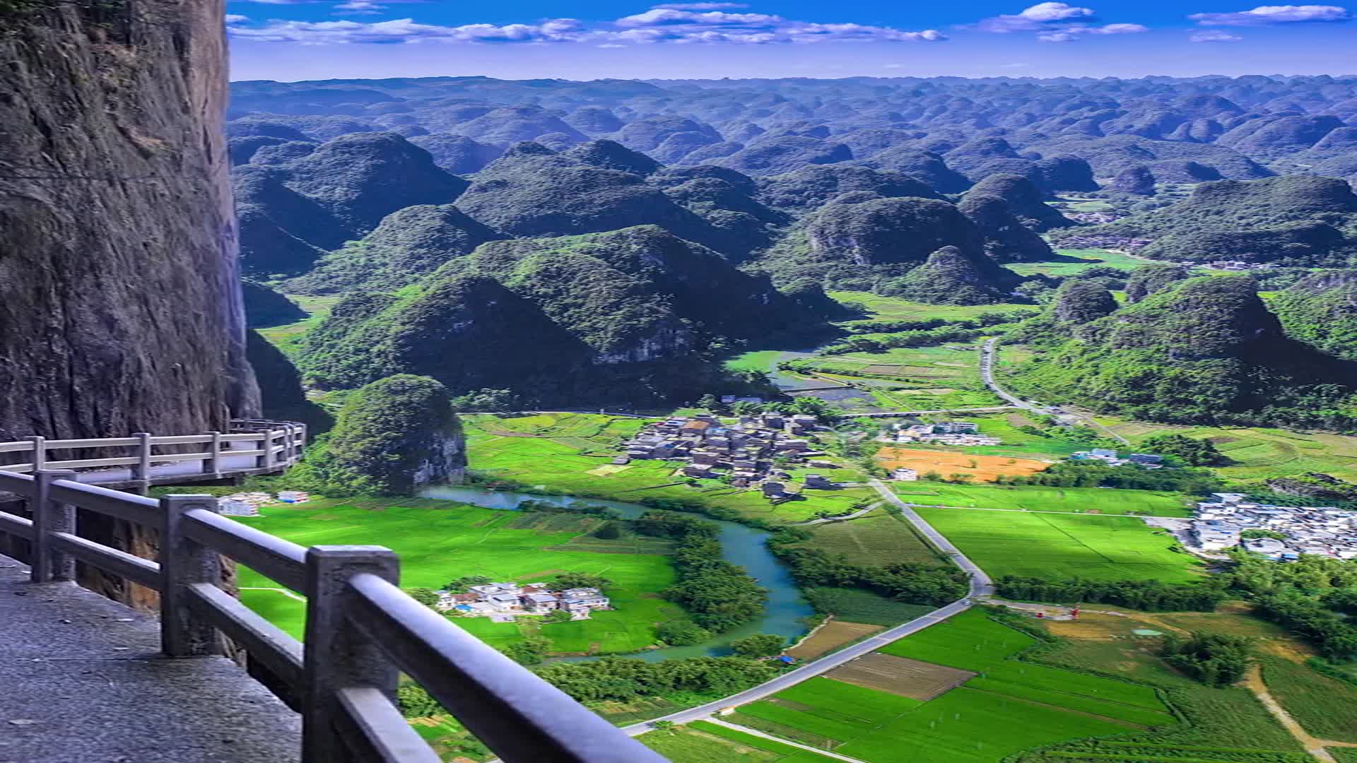 只有到了广西,你才知道原来电影里面形容的十万大山