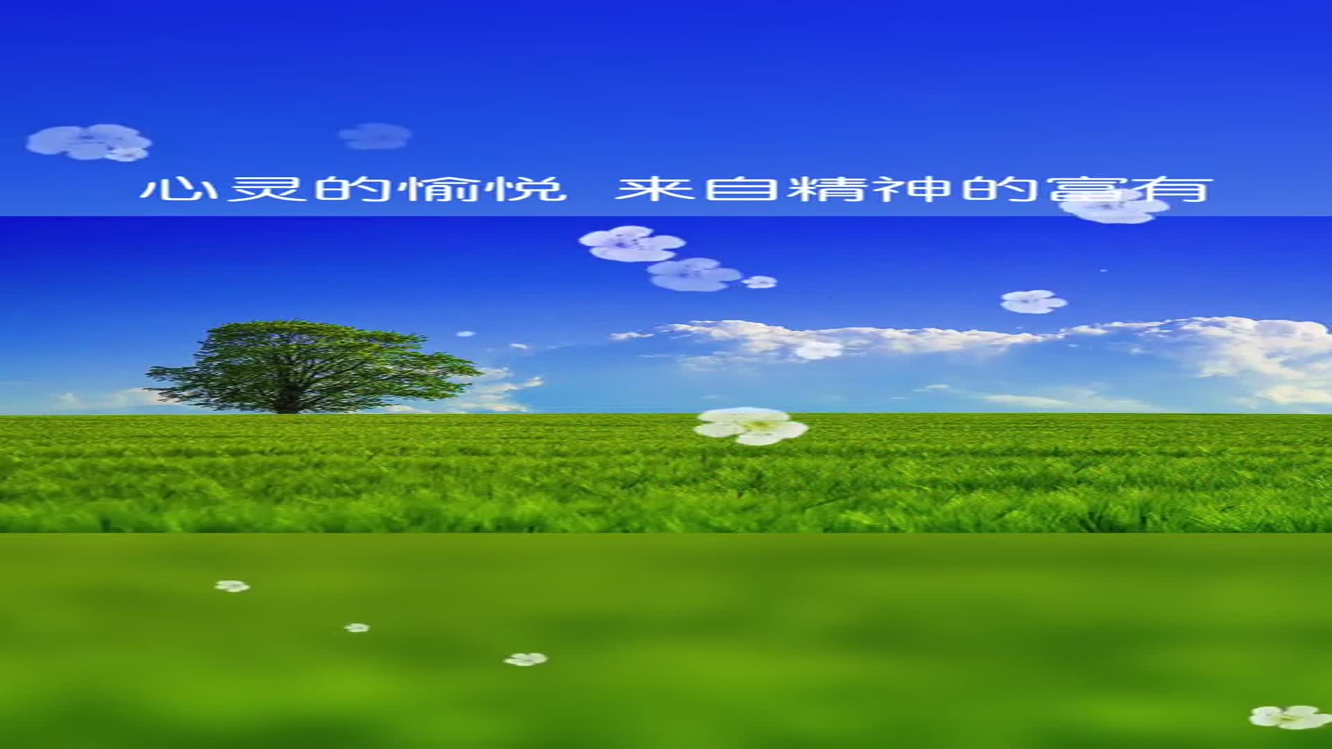 心灵的愉悦来自精神的富有简单的快乐来自心态的知足