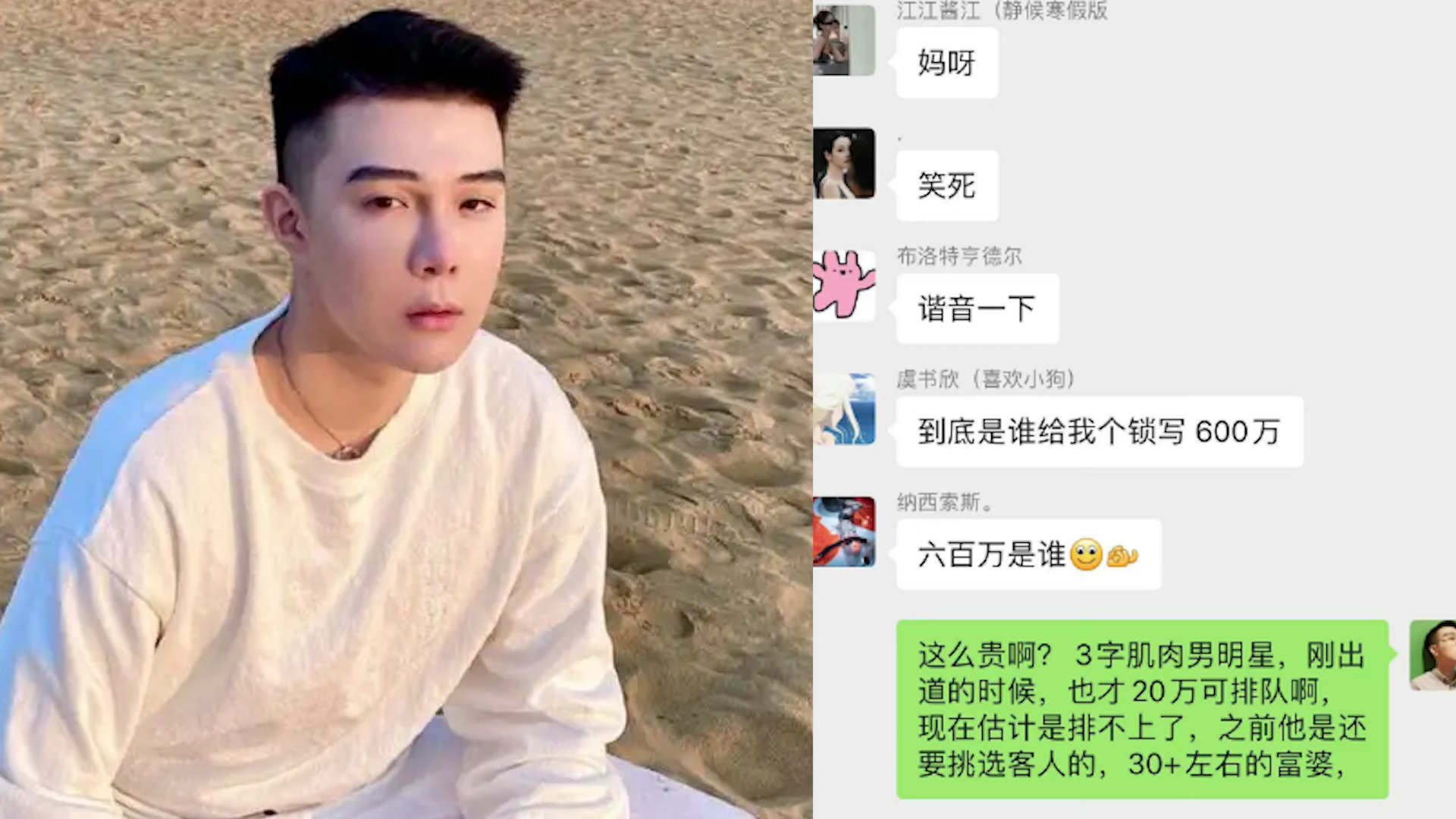 肌肉男星被富婆包养?3字已婚男星出轨?一瓜接一瓜网友争先爆料|娱乐资讯_新浪新闻