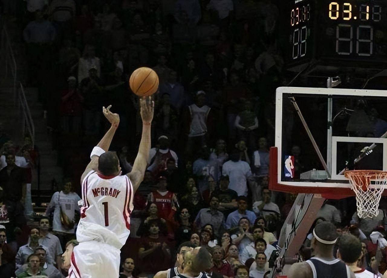 上帝借了麦迪35秒,不到最后一刻不放弃,狂砍13分,逆转马刺队