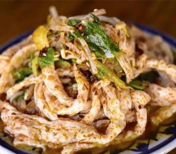 丹凤小吃"牛筋面",你吃过吗?