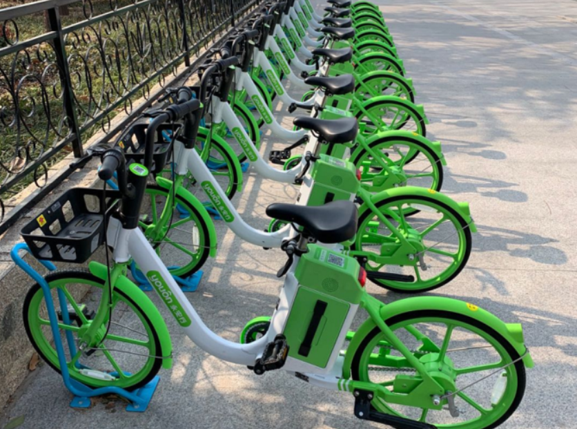 绿色出行迎五一菏泽25000辆共享助力车已就位