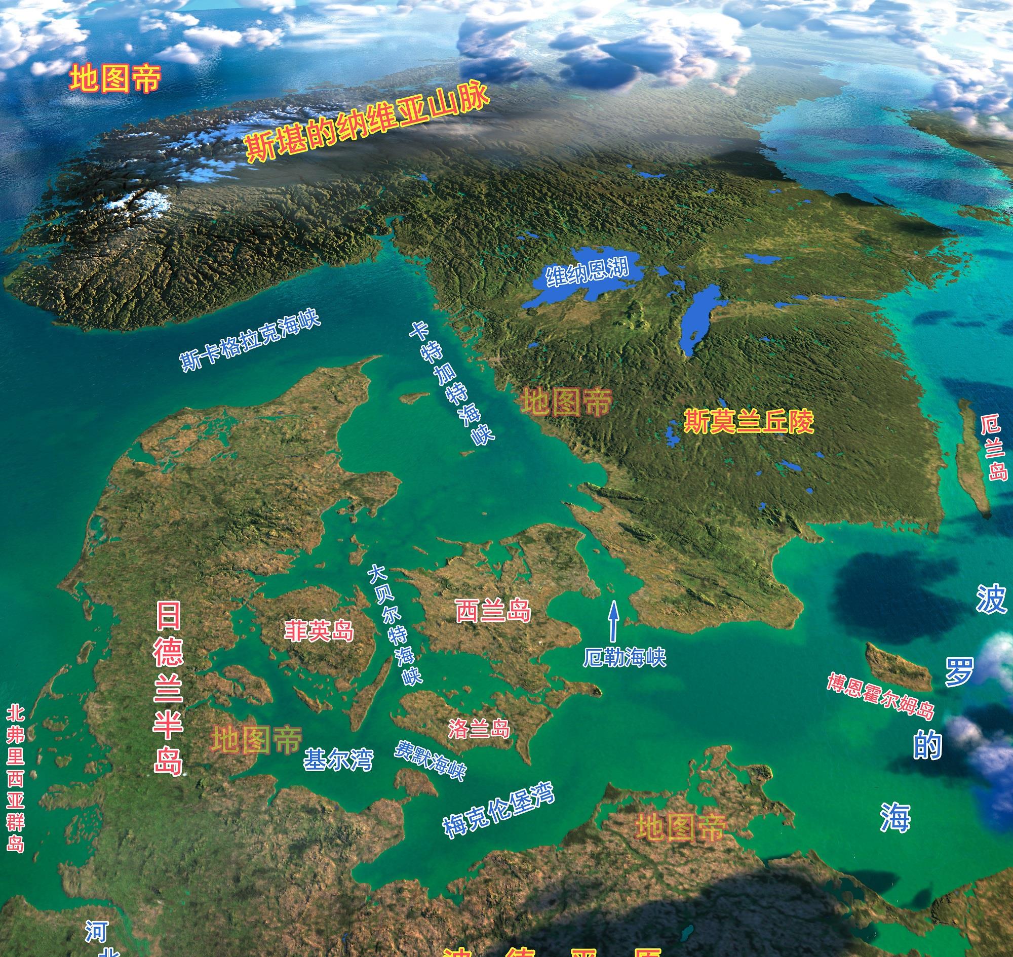 丹麦为什么把首都放在海岛上