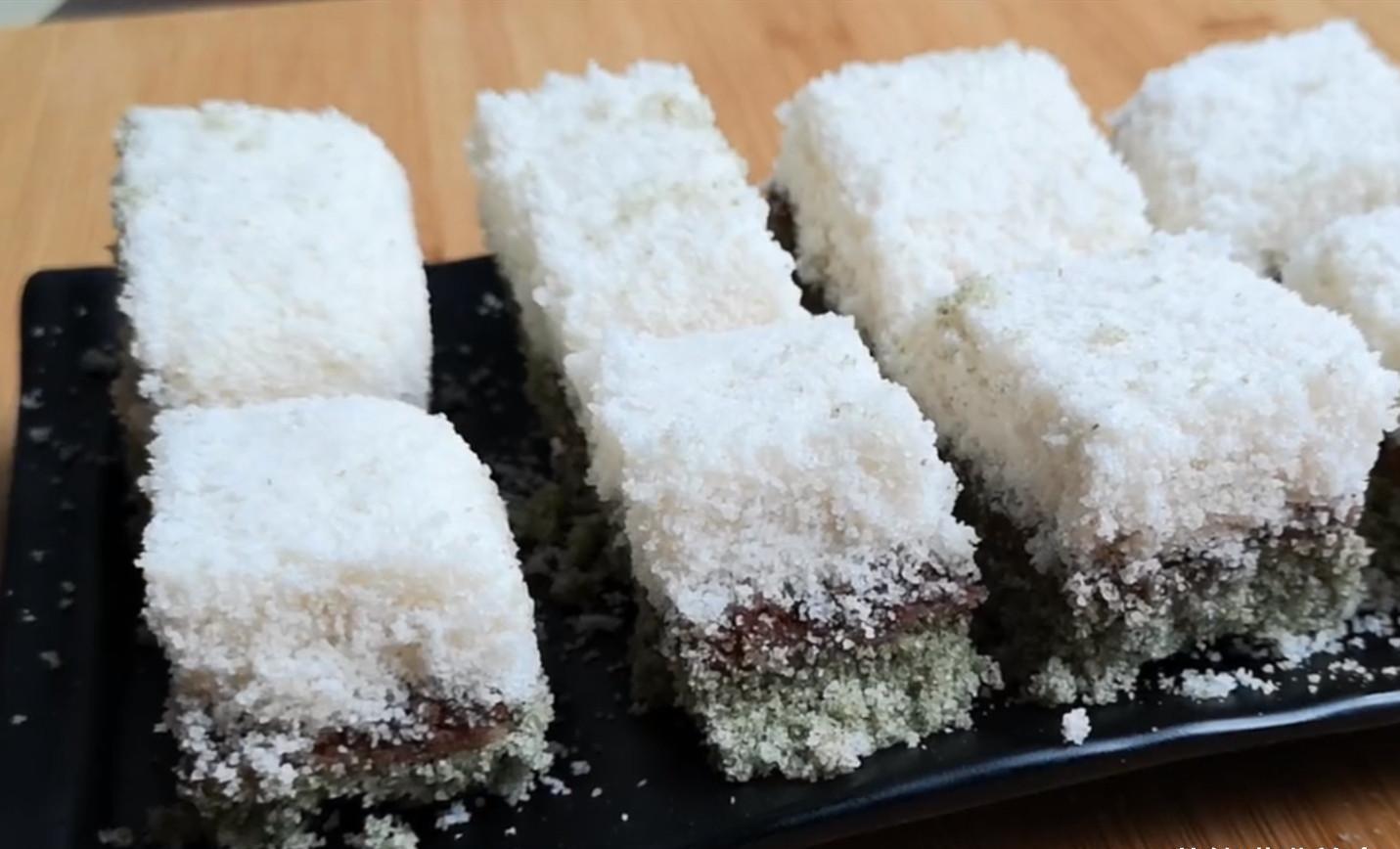 大米松糕,无水无油,低糖低脂,夏日的健康小点心