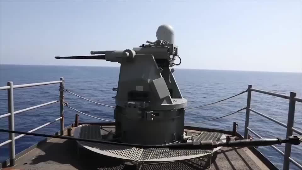 美国mk-38型舰炮成反海盗趁手武器!