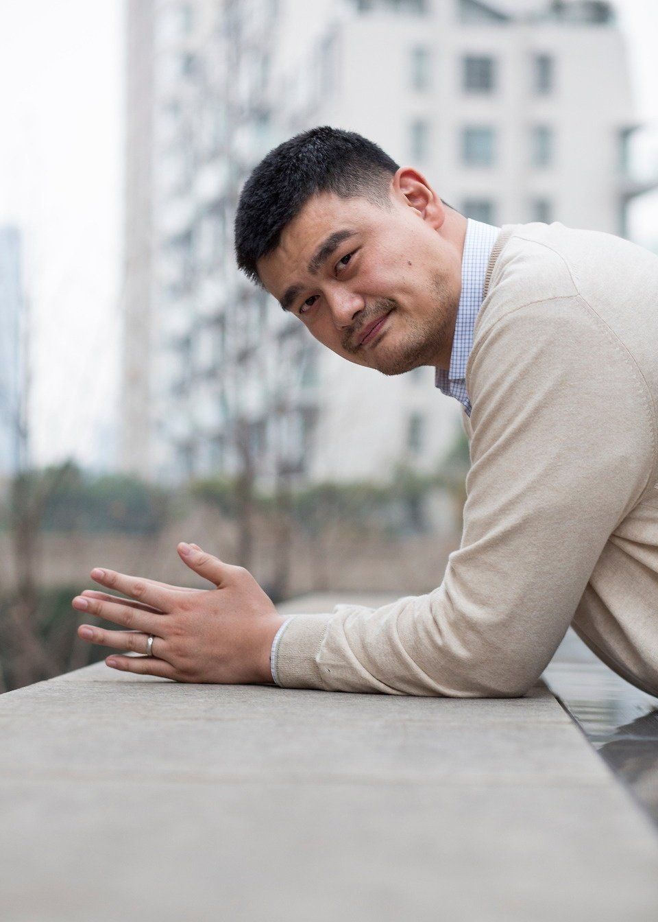 退役后的姚明,胖成这样该减肥了