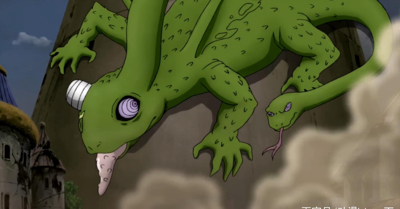 变色龙是佩恩的召唤兽中比较特殊的一个,因为变色龙可以根据环境调整