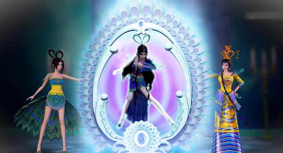 叶罗丽:盗贼体质发生共鸣,孔雀黑化的原因,孔雀双眼变紫色__财经头条