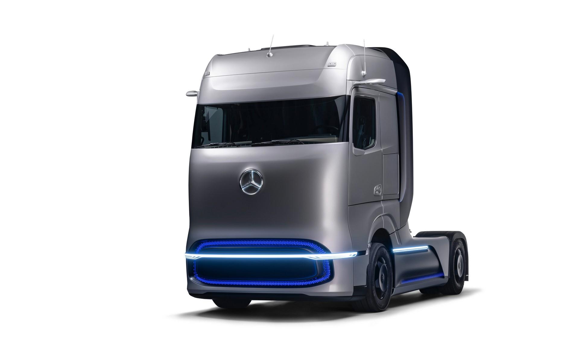 预计续航1000公里奔驰genh2燃料电池概念车即将推出