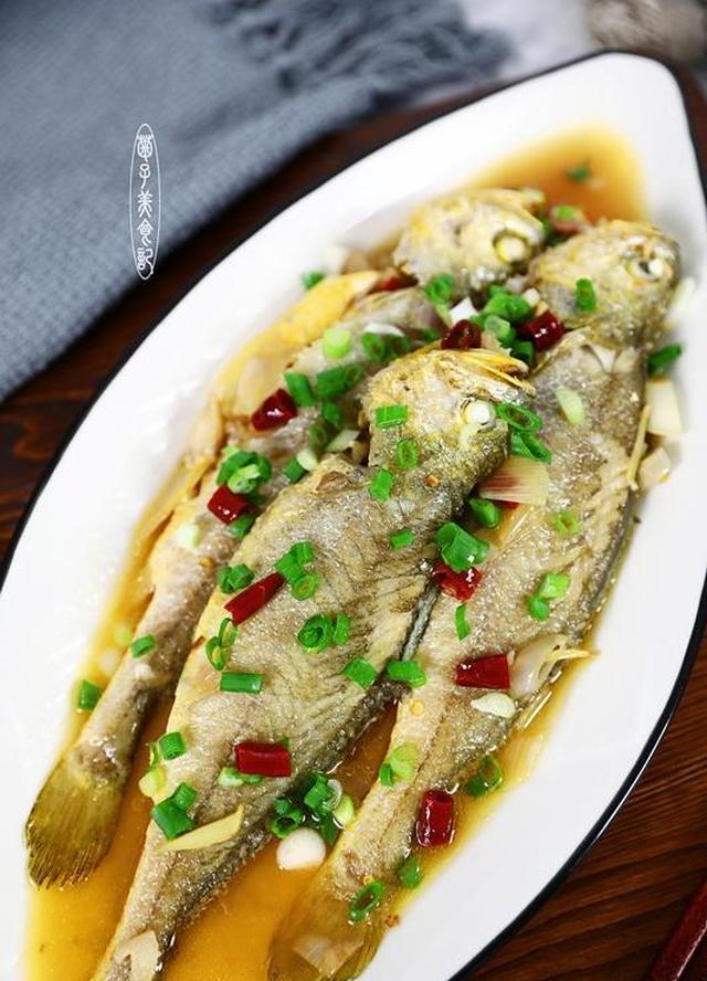 这道香气四溢的葱烧野生黄花鱼全家一起吃,幸福满满|黄花鱼|小黄鱼|葱