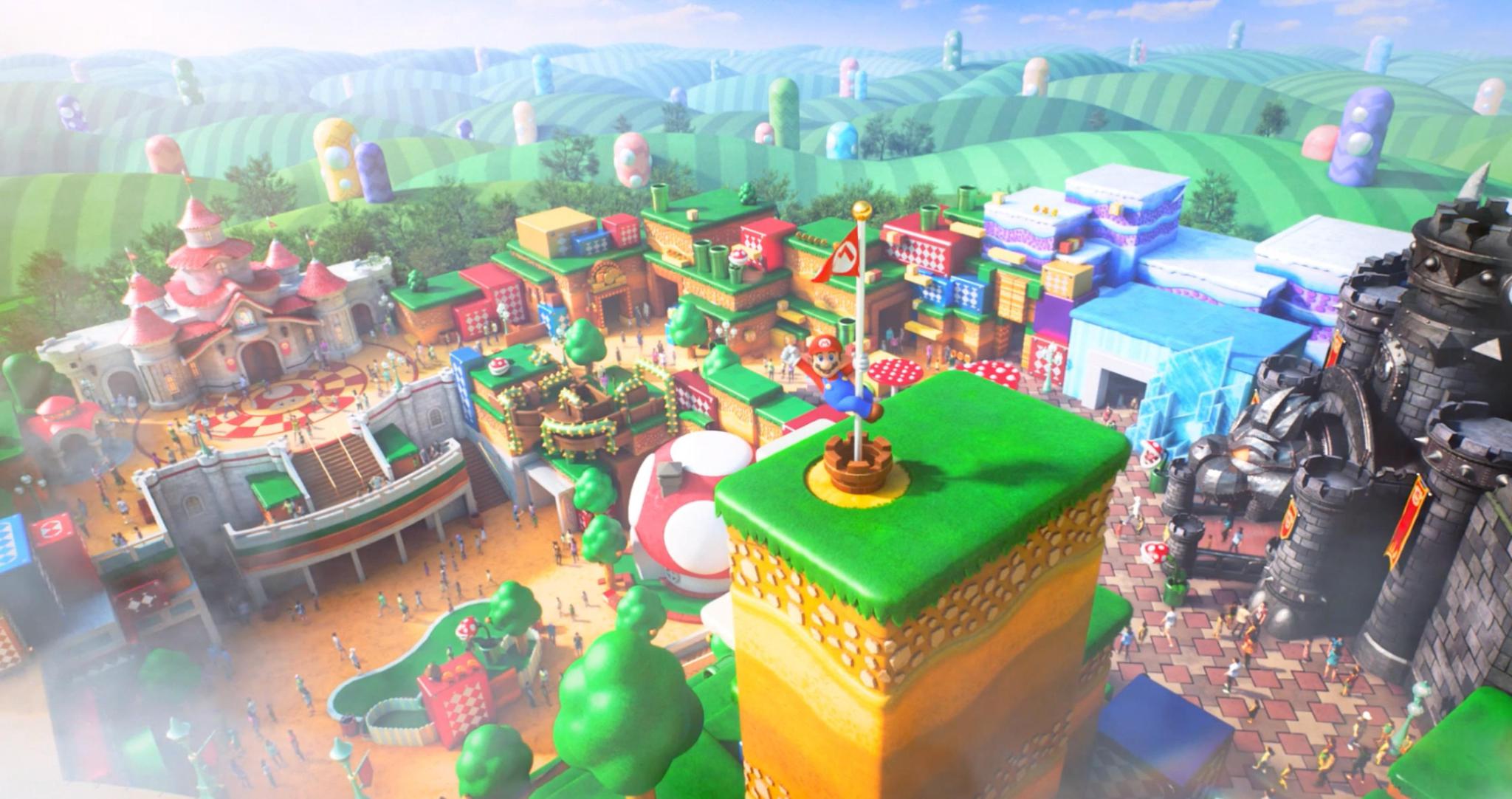 任天堂玩家的狂欢全球首家主题乐园将开放玩家可肆意畅玩