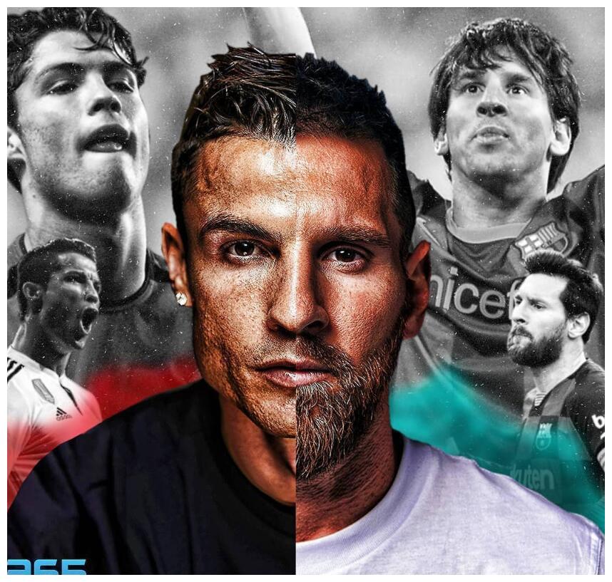 太霸气!c罗梅西首次交手已过12年,你追我赶打造足坛绝代双骄