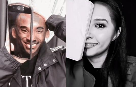 无限伤感,科比瓦妮莎仿妆登上热搜!笑起来太像,又思念老大了