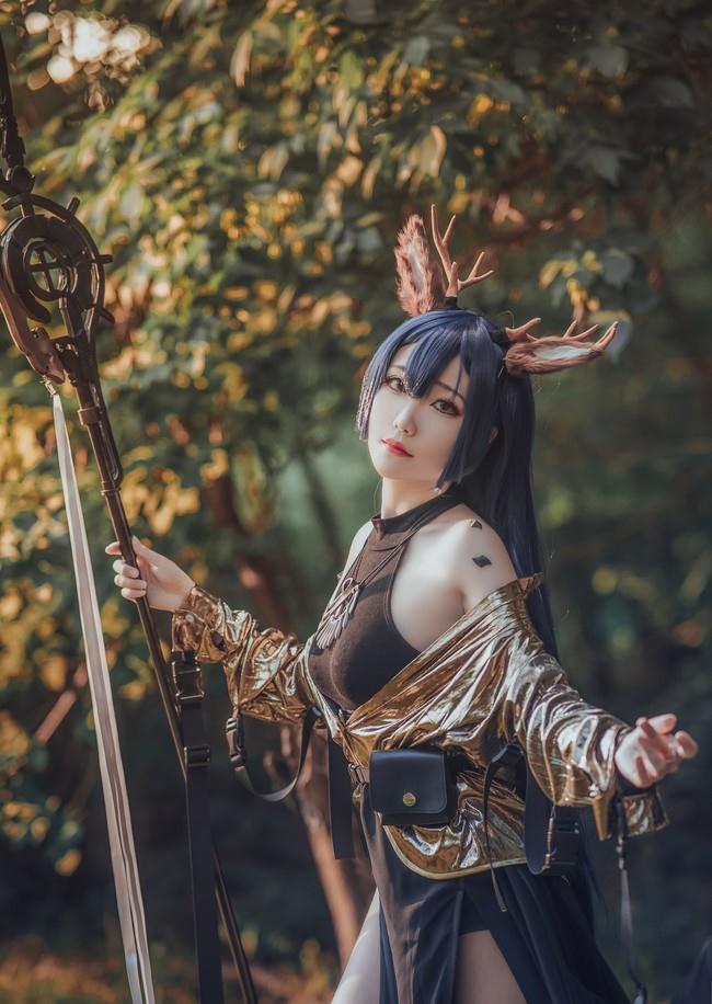 明日方舟月禾cosplay正片博士别来无恙