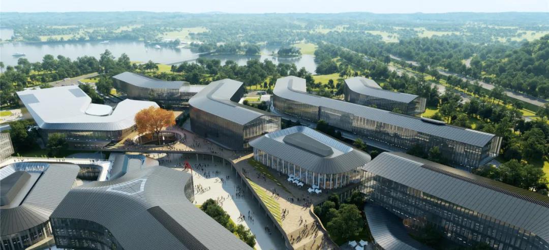 阿里巴巴达摩院总部设计全解析|南湖|达摩|景观_新浪新闻