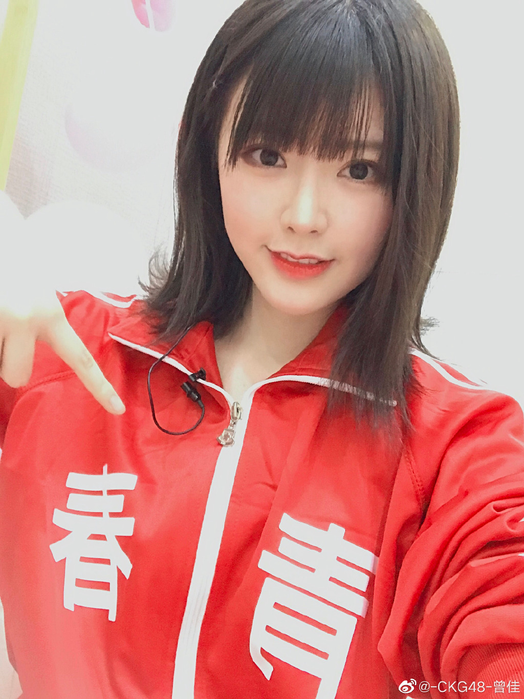 偶像美少女-ckg48-曾佳迷人美照欣赏