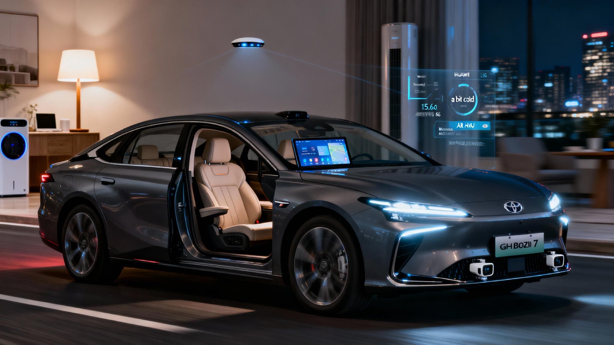 20万级纯电旗舰对决：铂智7五大件能否破局？