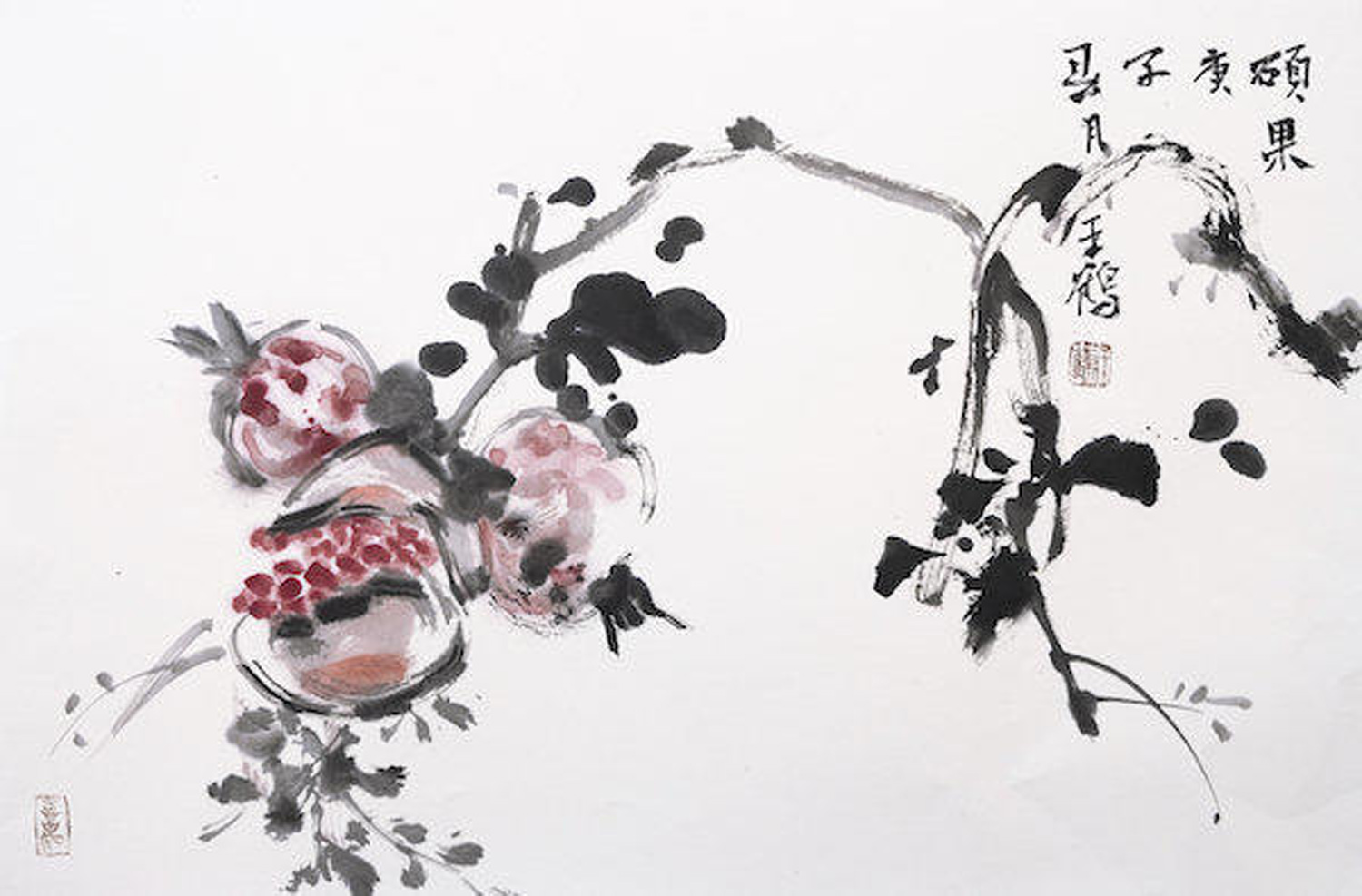 佳作欣赏画家王鹤花鸟画笔墨灵动韵味悠长