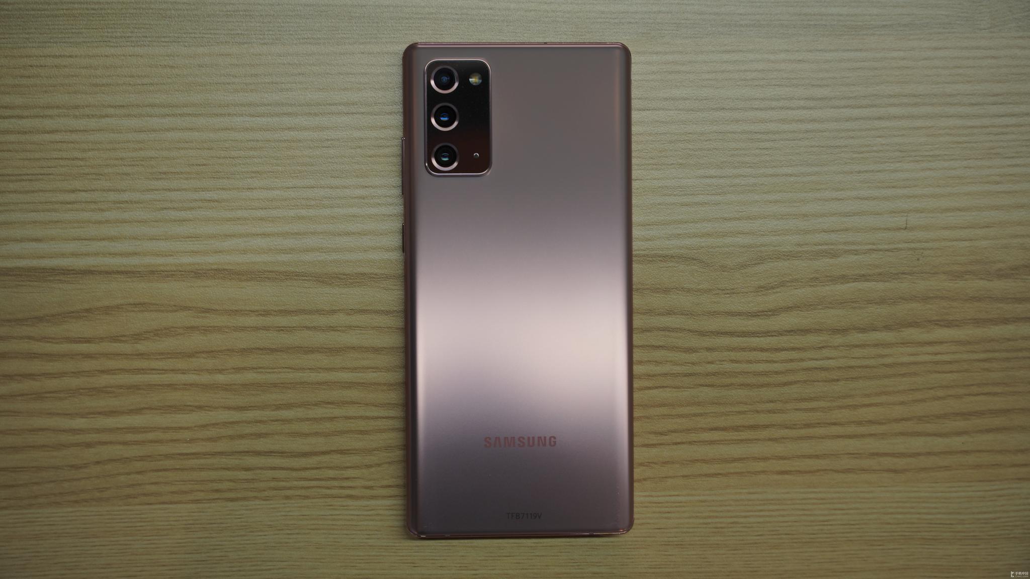 三星note20系列图赏 "古铜色"成下半年主打色