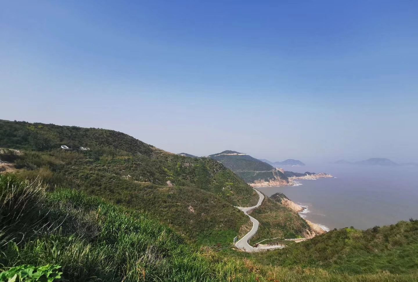 石塘海边绿道风景