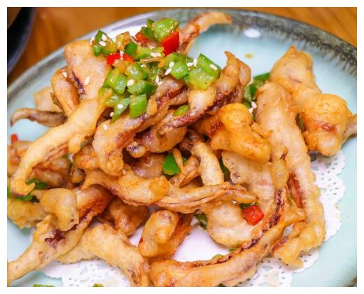 肉质q弹酥酥脆脆的椒盐鱿鱼须下酒下饭好吃到吮手指