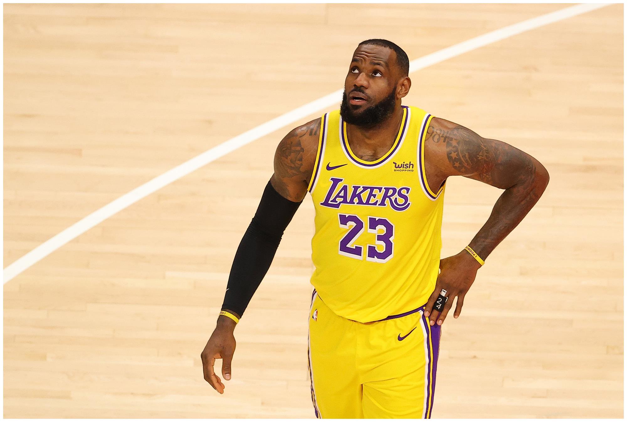 合砍60分！湖人双星率队升西部第三 詹姆斯甘当绿叶力挺新门面