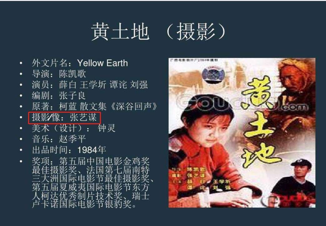 1985年,他又凭借《黄土地》成功出圈,获得了金鸡奖最佳摄影奖.