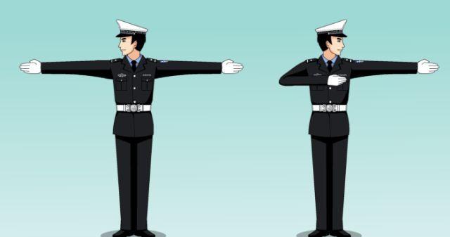 科目一考试交警手势记不住教你几招轻轻松松100分