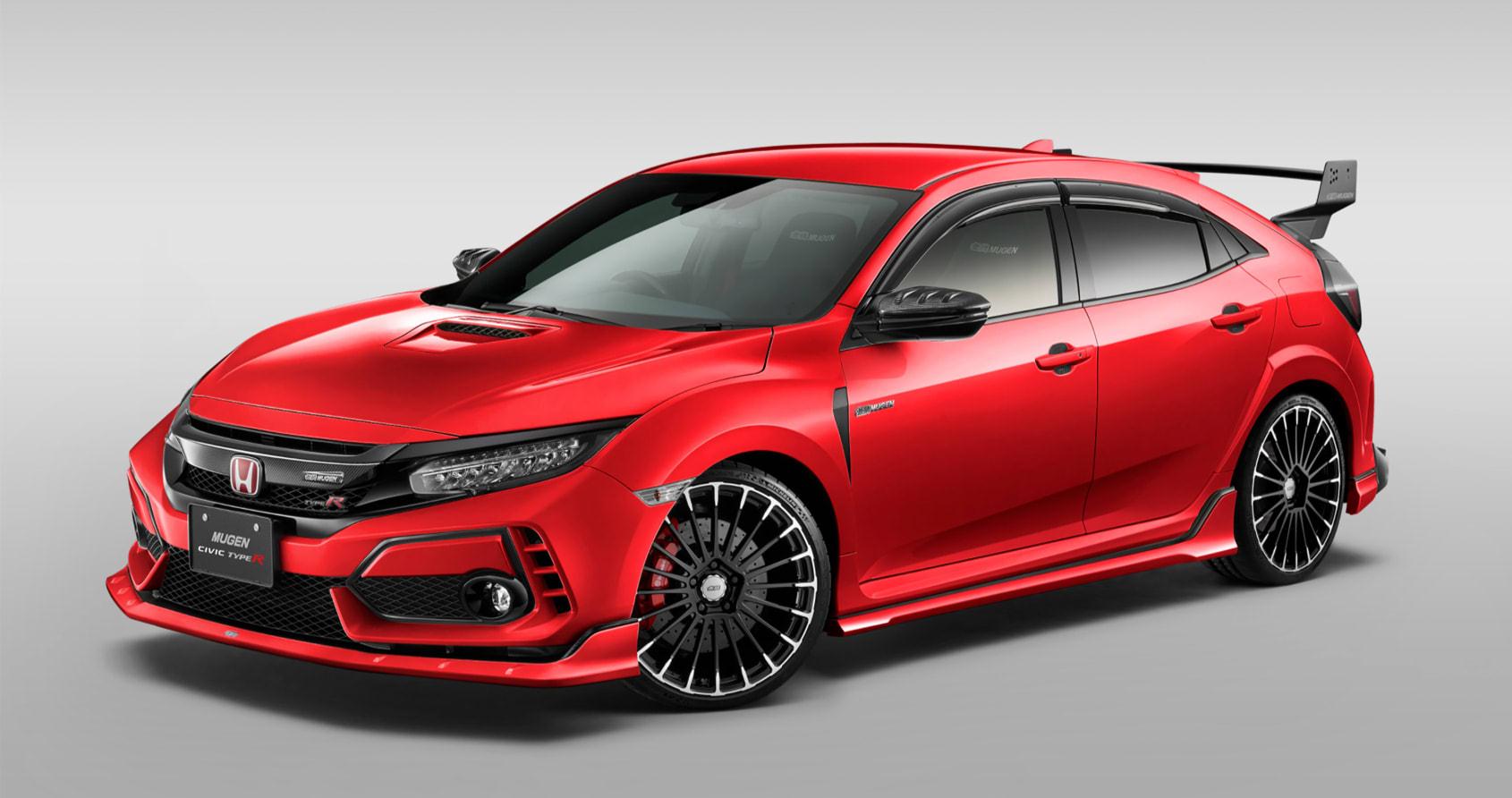 真正的红标思域mugen改装的新款本田思域typer欣赏
