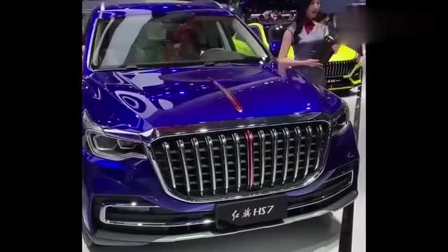 实拍红旗h7s首款suv,车站一亮相就被围观,谁不羡慕?