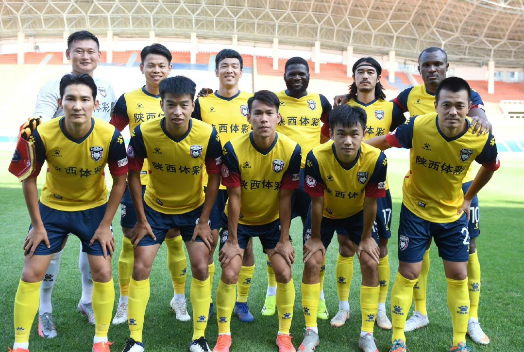 中甲第21轮成都蓉城3:1陕西长安竞技,坦布为陕西队打进一球_高清图集