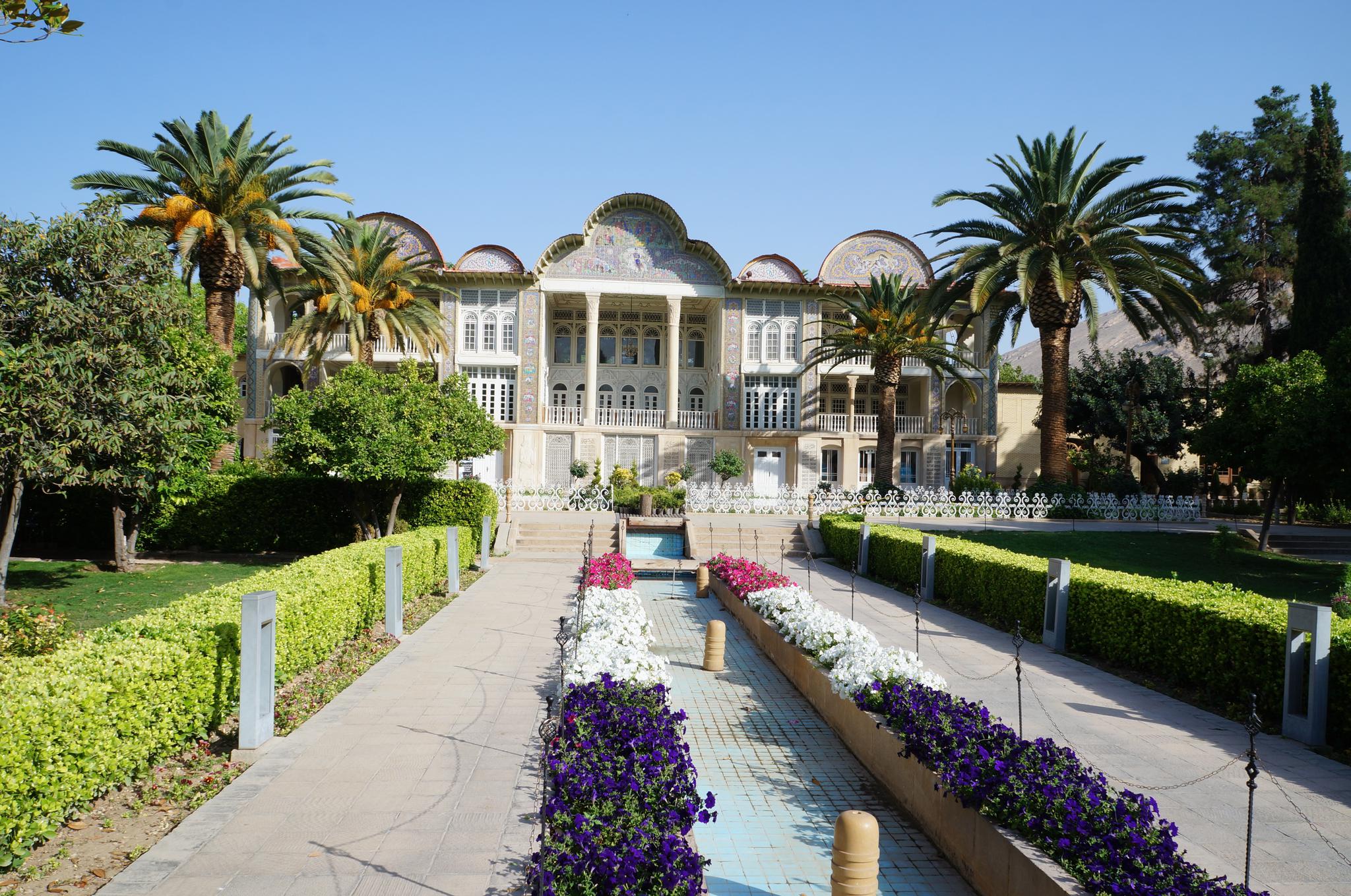 游览 西亚 伊朗 设拉子 天堂花园