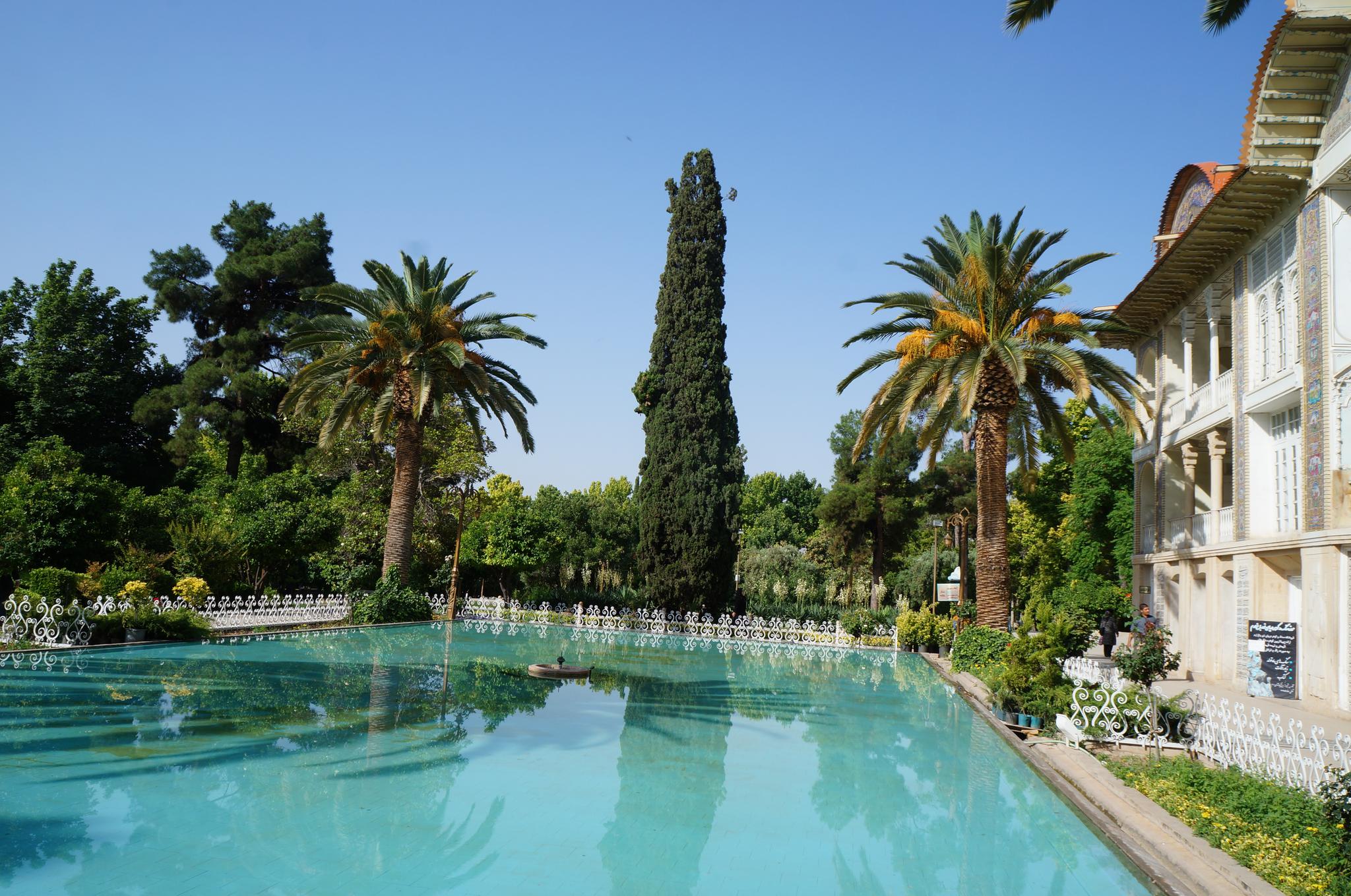 游览 西亚 伊朗 设拉子 天堂花园