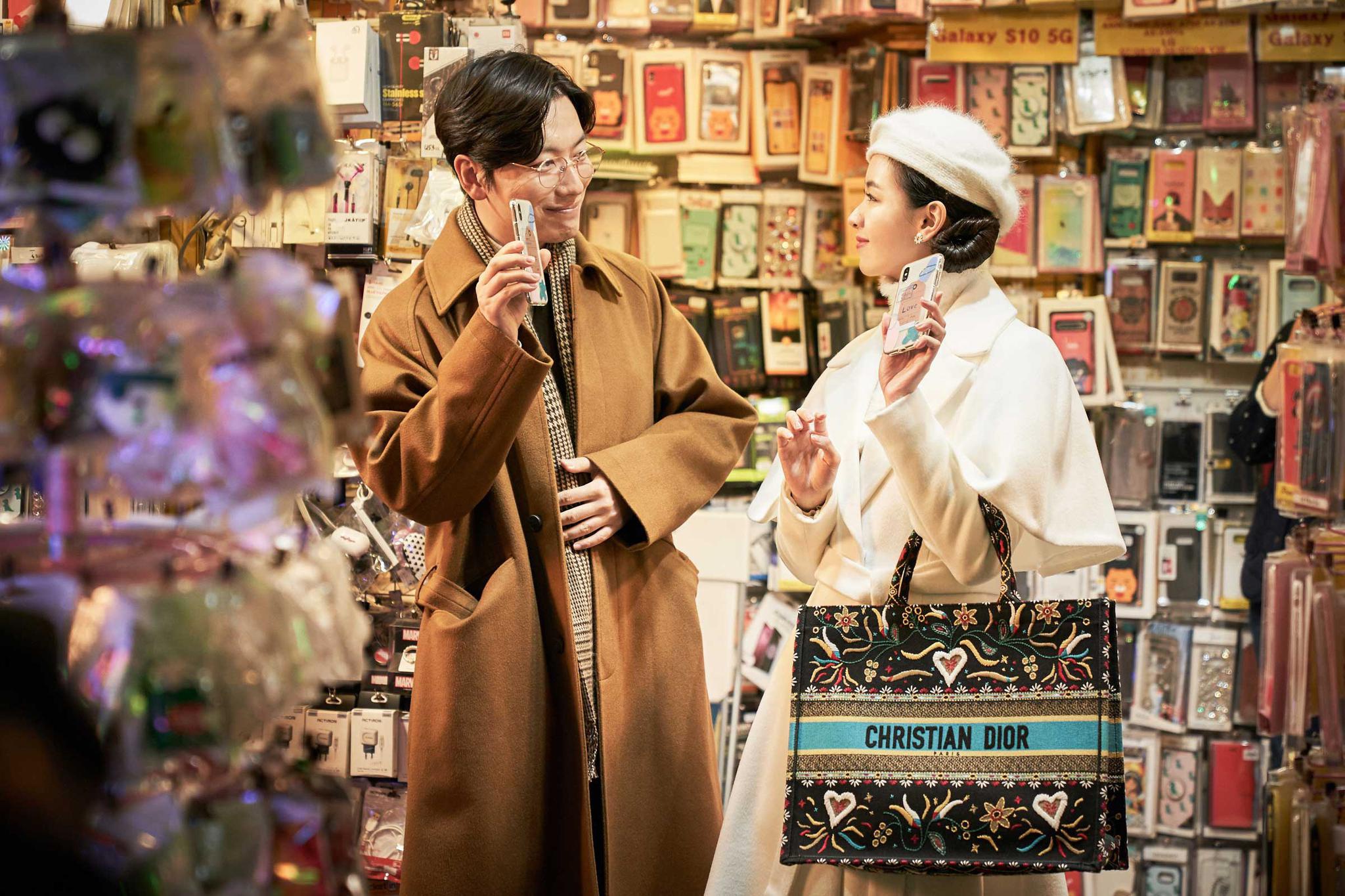 陈都灵新年前夜韩国首映与韩国欧巴上演爆笑蜜恋