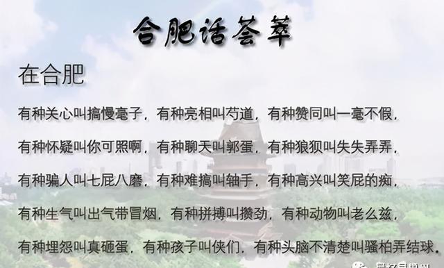 环巢湖方言瞎子看见鬼