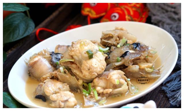 胶东特色炖丑鱼做法教给你不放一滴水肉嫩刺少味道鲜