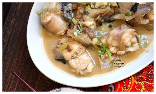 胶东特色炖丑鱼做法教给你不放一滴水肉嫩刺少味道鲜