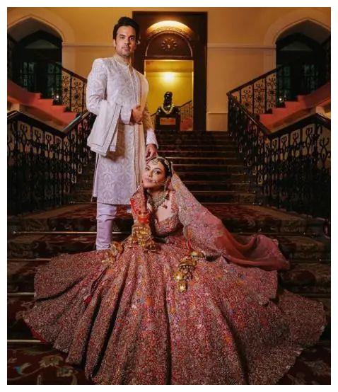 南印收视女王卡加艾嘉步入婚姻殿堂绝美婚纱造型曝光