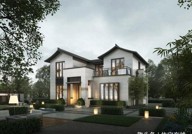 这套农村新中式别墅,看起来又大气又实用,我太喜欢了!