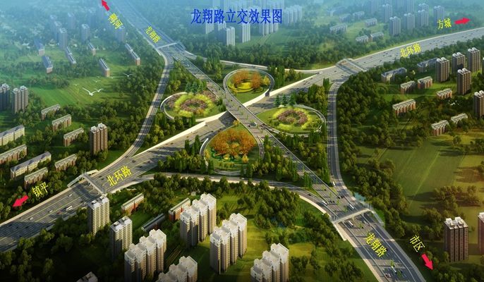 龙祥互通枢纽工程对中国十七冶进一步巩固南阳市场基本盘,树立路桥