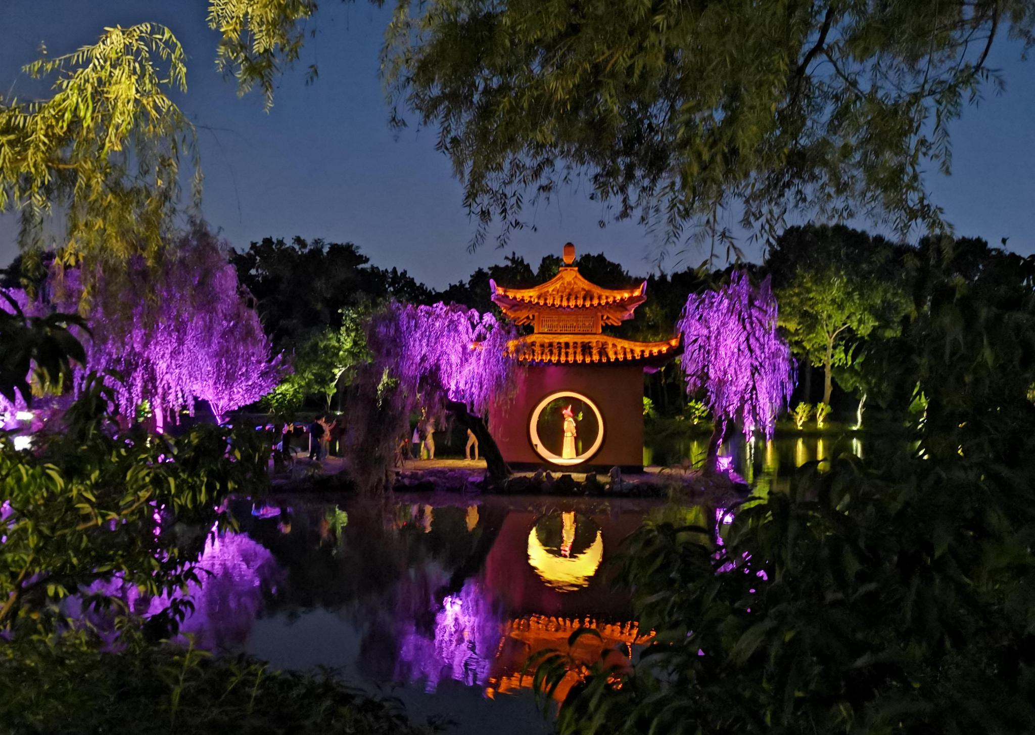 2020扬州的夜1夜游瘦西湖赏精彩灯光秀